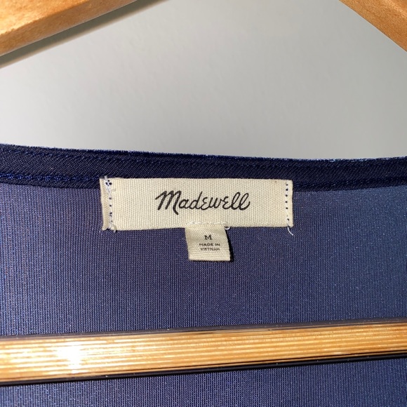 Madewell navy velvet bodysuit - Picture 4 of 4